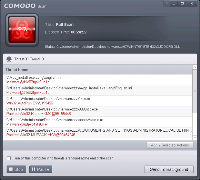 Pc scan antivirus software free download